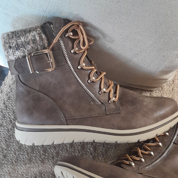 White Mountain Shoes - New Cliffs Women's Brown Ankle Boots